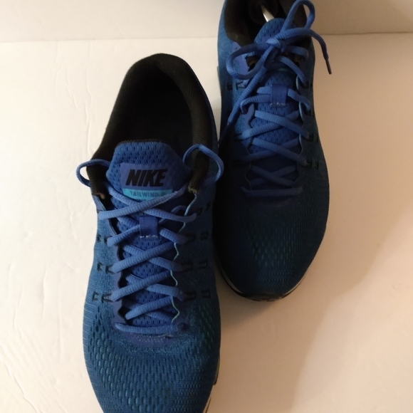 Nike Men's Tailwind Air Max, sz 12, Blue Black Swoosh. Pre owned - Picture 4 of 9